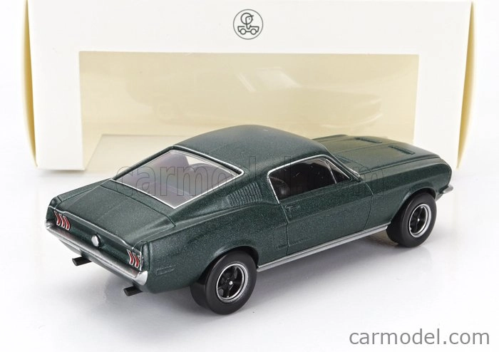 Norev Ford usa Mustang Gt Fastback Coupe 1968 1:43 Satin Green Met.