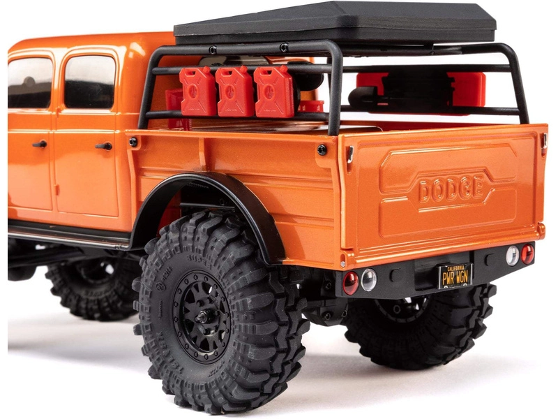 Axial SCX24 Dodge Power Wagon 1940 1:24 4WD oranžová