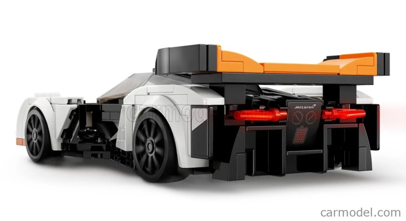 Lego Mclaren Lego Speed Champion - Solus Gt 2023 + F-1 Lm 1995 - 581 Pezzi - 581 dielikov Biela oranžová