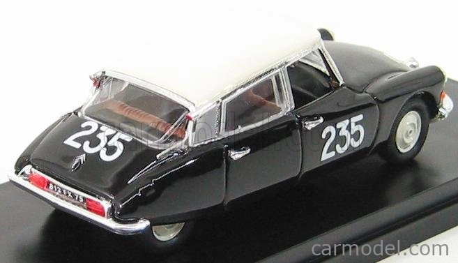 Rio-models Citroen Ds19 N 235 Mille Miglia 1957 Renaud - Gordine 1:43 čierna biela
