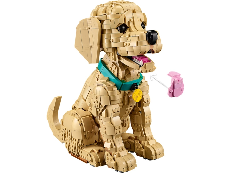 LEGO Icons - Štěně zlatého retrívra