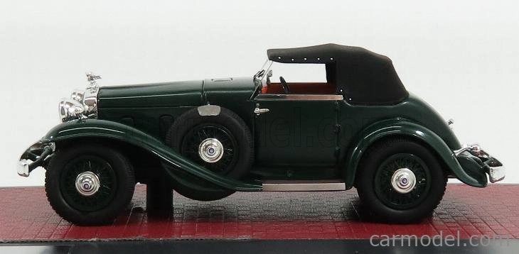 Matrix scale models Stutz Dv32 Super Bearcat Cabriolet Closed 1932 1:43 Zelená