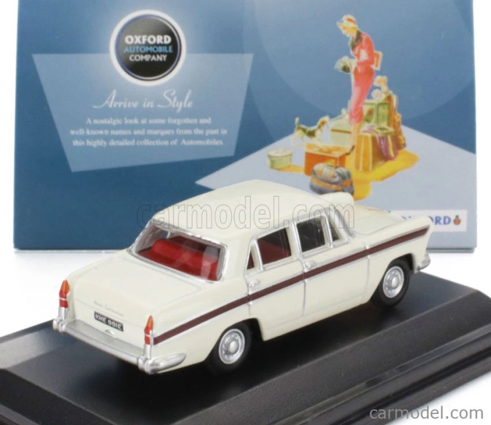 Oxford-models Austin Cambridge 1959 1:76 Bílá Červená