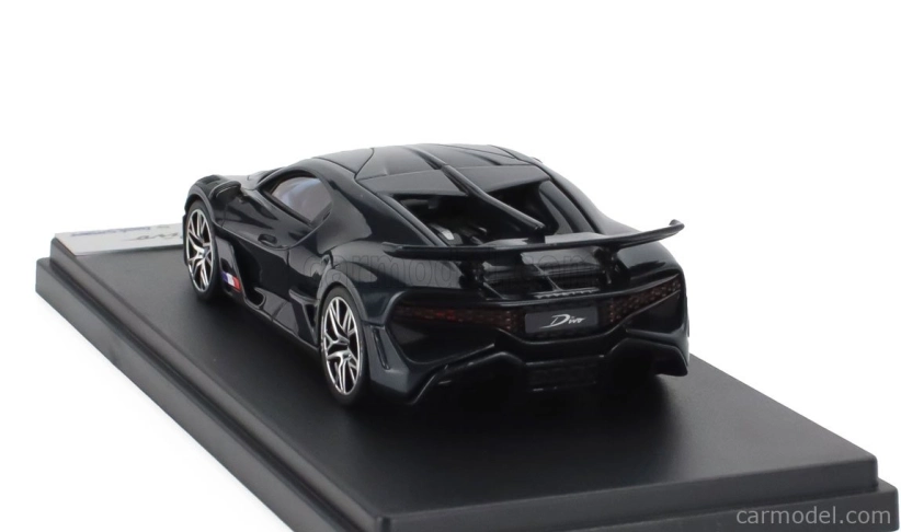Looksmart Bugatti Divo 2020 1:43 Modrý Karbonový Lesklý