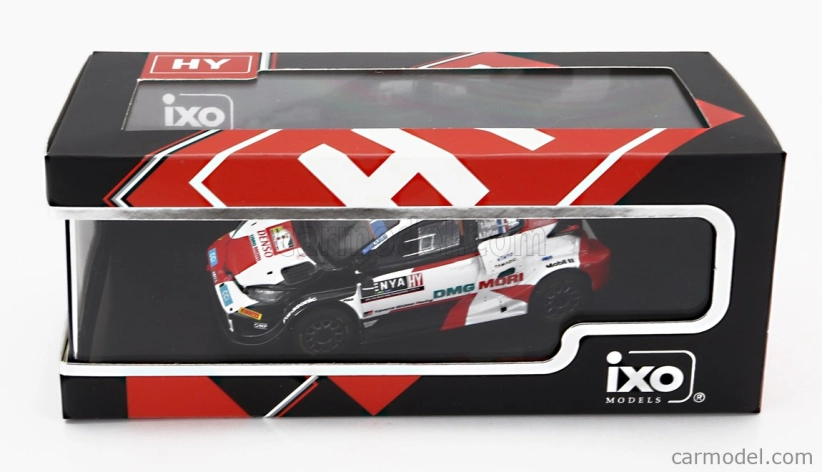 Ixo-models Toyota Yaris Gr Rally1 Team Toyota Gazoo Racing Wrt N 1 4th Rally Safari Kenya 2022 Sebastian Ogier - Benjamin Veillas 1:43 Čierna biela červená