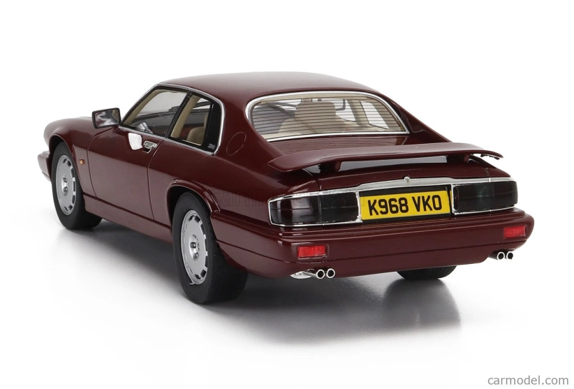 Modely Jaguar Xjr-s 1993 1:18 Red Met