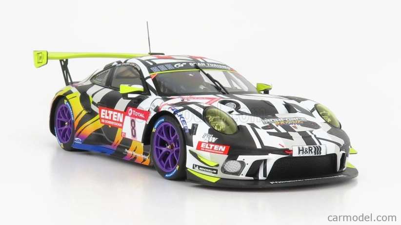 Minichamps Porsche 911 991-2 Gt3-r Team Iron Force N 8 1:18