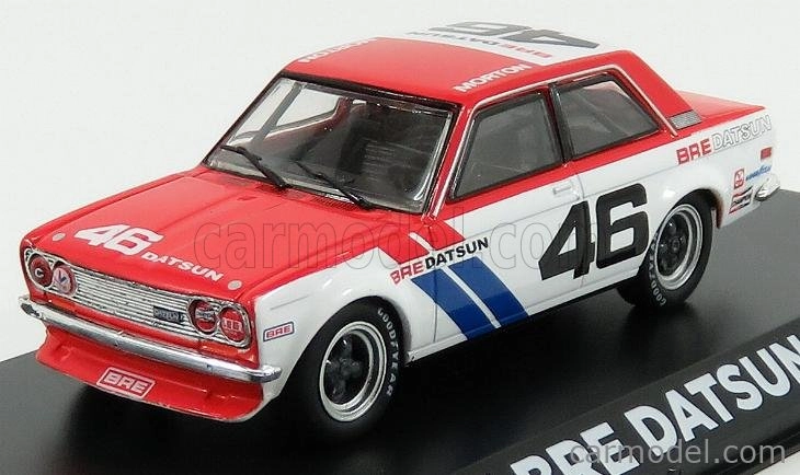 Greenlight Datsun 510 Brock Racing N 46 Tokyo Torque 1971 1:43 červená biela
