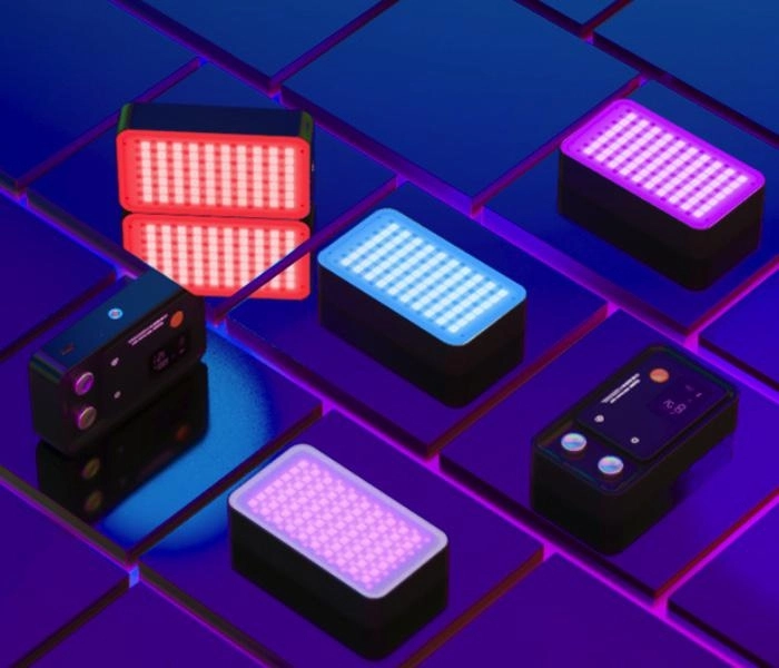 Nastaviteľné RGB vreckové svetlo (vr. batérie)