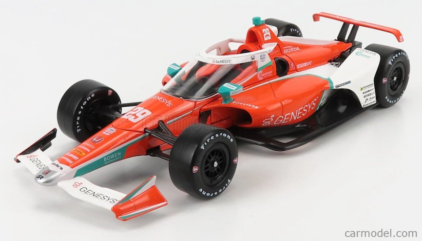 Greenlight Honda Team Andretti Steinbrenner Autosport N 29 1:18, oranžová