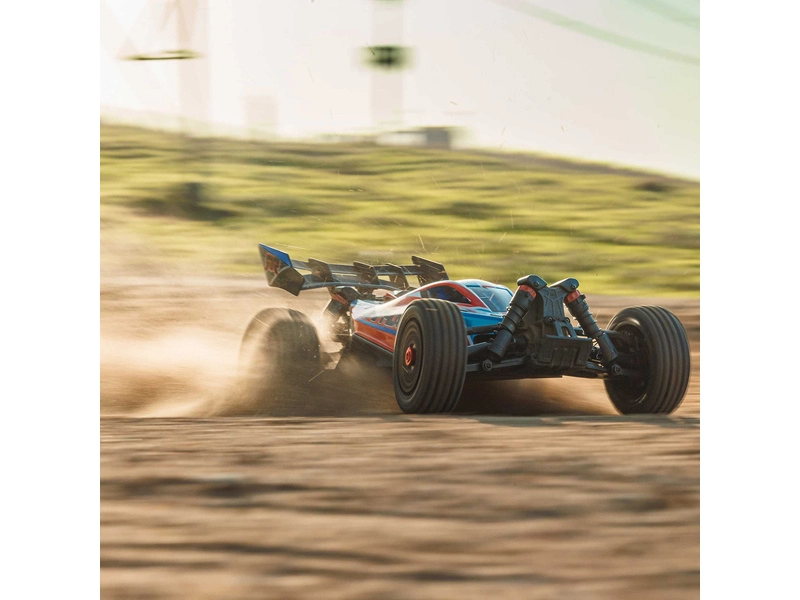 RC auto Arrma Typhon Mega 665 1:8 4WD RTR, červená