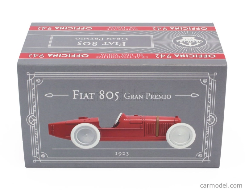 Officina-942 Fiat 805 Spider Gran Premio 1923 1:43 Červená
