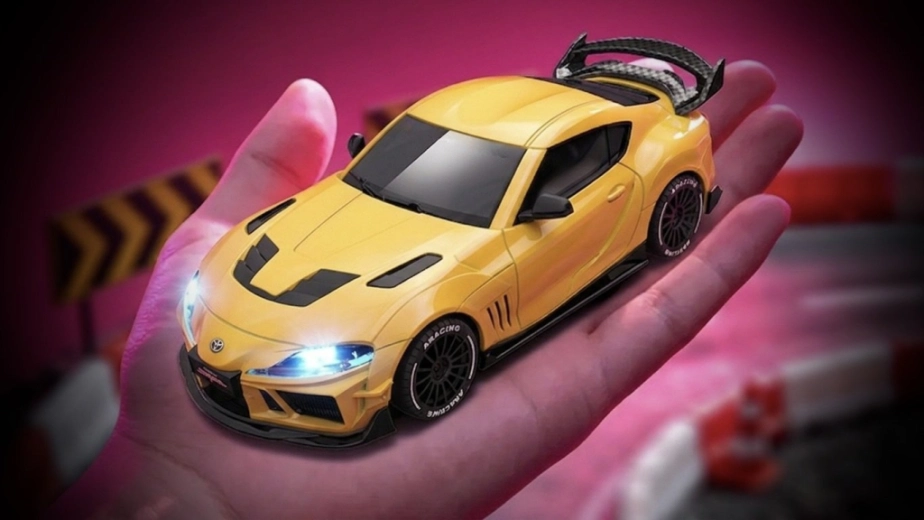 Toyota Supra Drift/Race 1:43 4WD RTR yellow