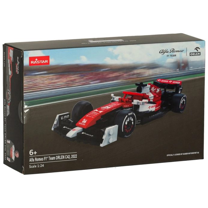Rastar stavebnice RC formule Alfa Romeo F1 C42 1:24