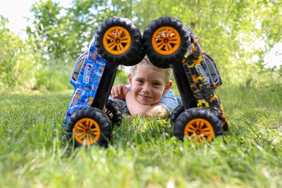RC auto RMT TwinRaptor, modrá + náhradní baterie | RCprofi.cz