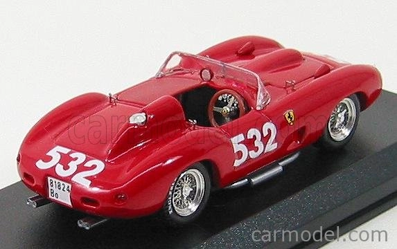 Art-model Ferrari 315s N 532 Mille Miglia 1957 W.von Trips 1:43 Red