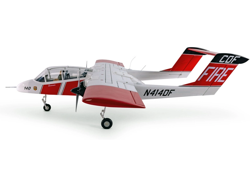 RC letadlo Hangar 9 OV-10 Bronco 20cc ARF + zatahovací podvozek