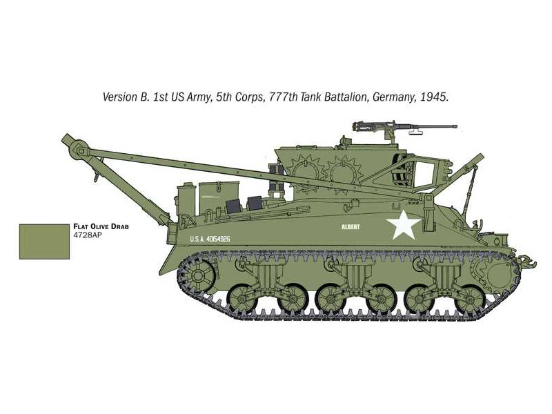 Italeri M32B1 obrbnené vozidlo (1:35)