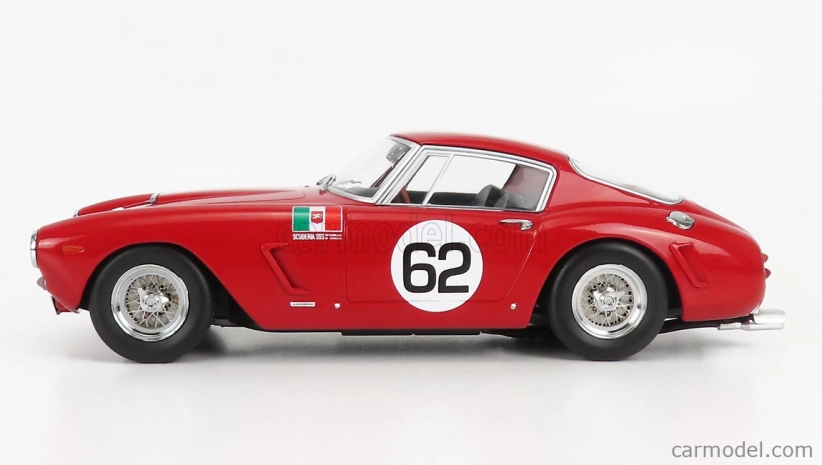 Kk-scale Ferrari 250gt Swb Coupe N 62 Winner Monza 1960 C.m.abate 1:18 Red