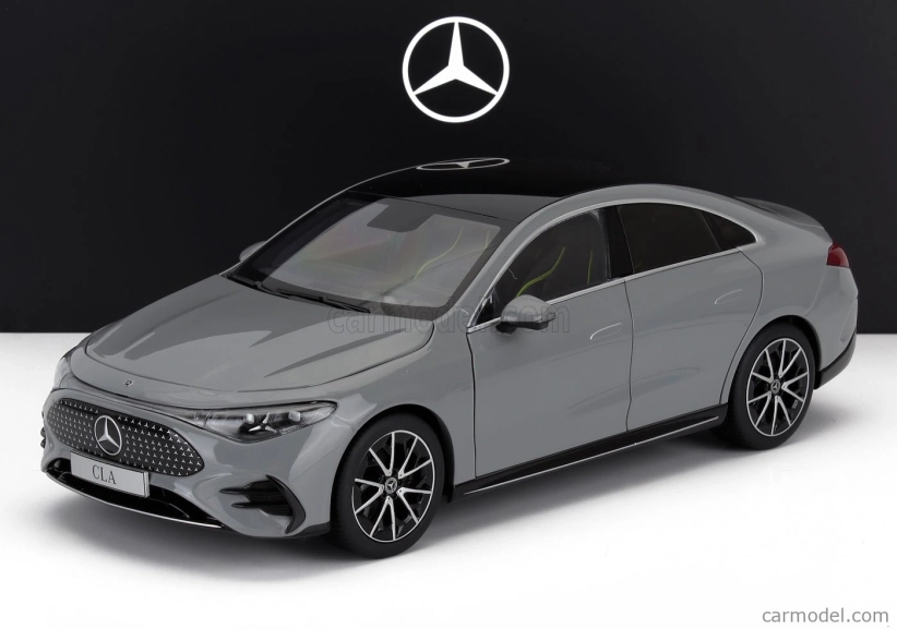 Nzg Mercedes benz Cla-class (c174) Bev 2025 1:18 Alpin Grey
