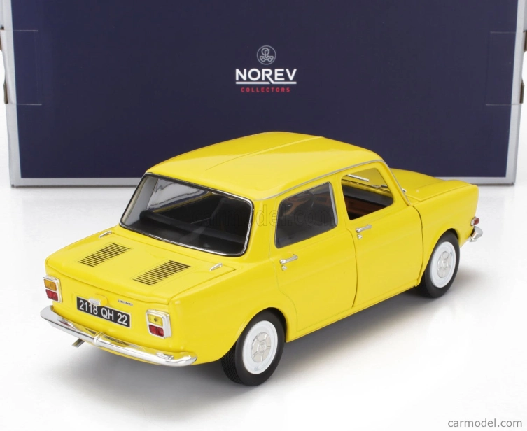 Norev Simca 1000 Ls 1974 1:18 Žltá