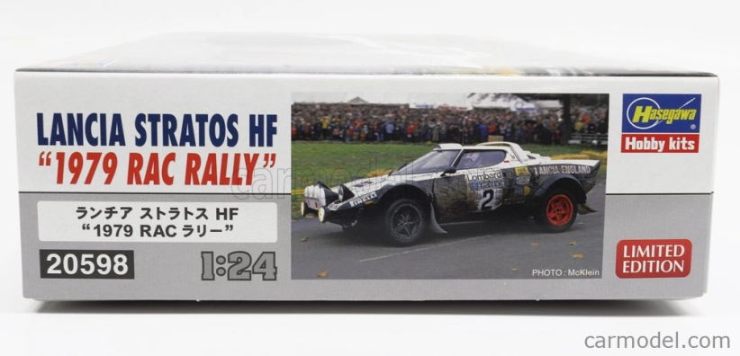 Hasegawa Lancia Stratos Hf N 2 Rally Rac Lombard 1979 M.alen - I.kivimaki 1:24 /