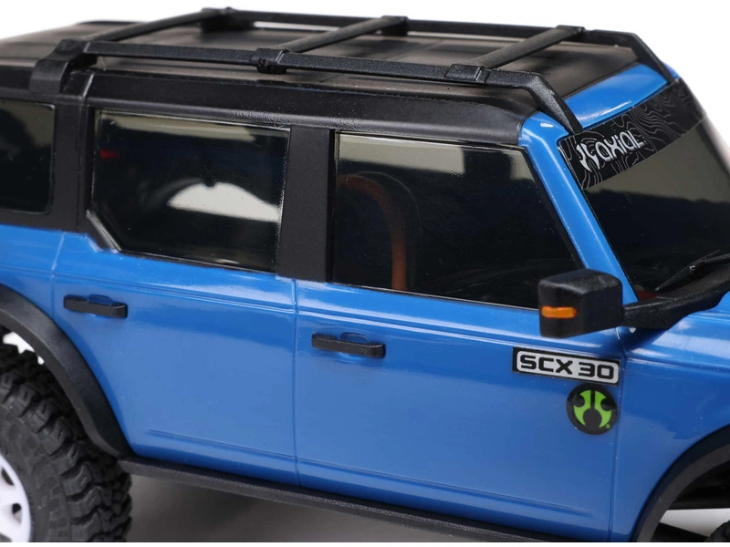 Axial SCX30 Ford Bronco 4WD 1:30 RTR modrý