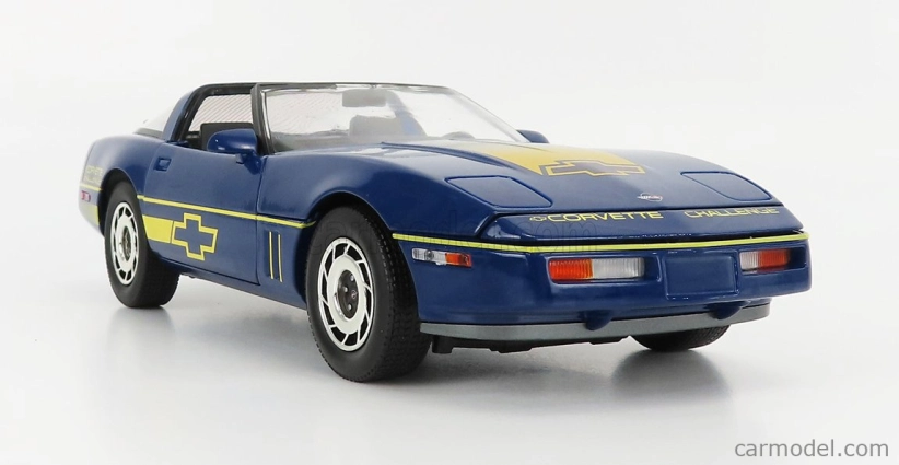 Greenlight Chevrolet Corvette C4 1988 1:18 Modrá Žlutá