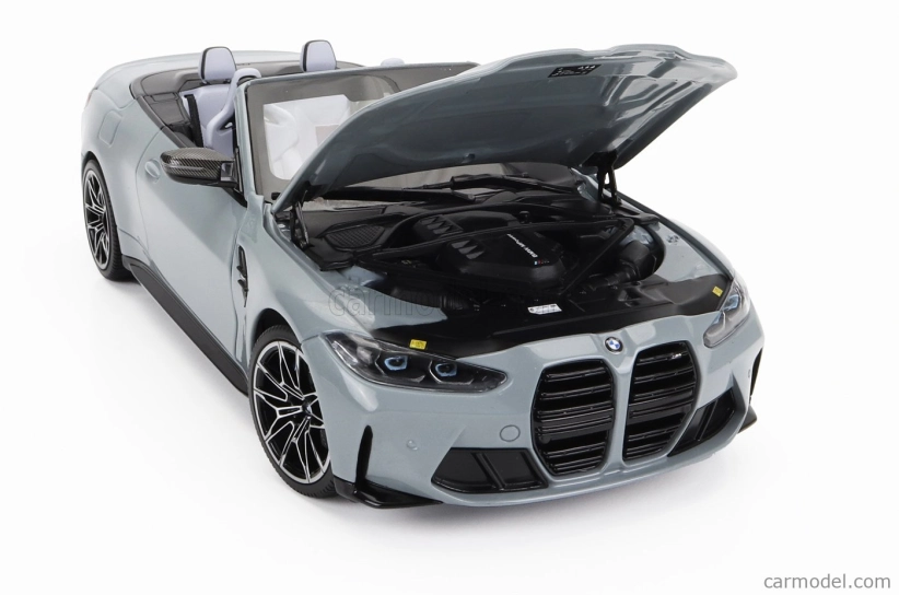 Minichamps BMW radu 4 M4 (g83) Cabriolet 2020 1:18 Grey Met