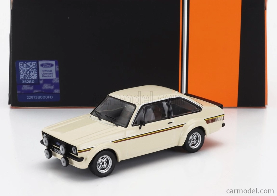 Ixo-models Ford england Escort Mkii 1980 1:43 Beige