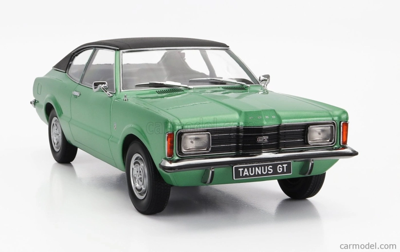 Kk-scale Ford england Taunus Gt Coupe 1971 1:18 zelená čierna