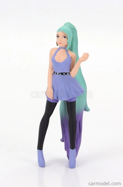 American diorama Figures Cosplay Girl 4 1:24 Modrá Zelená