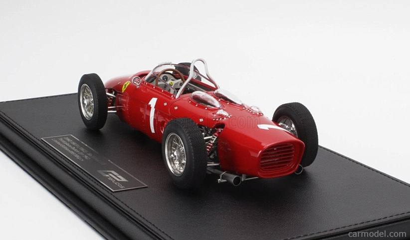 Gp-replicas Ferrari F1 156 N 1 3rd Dutch Zandvoort Gp 1962 Phil Hill 1:18 Red