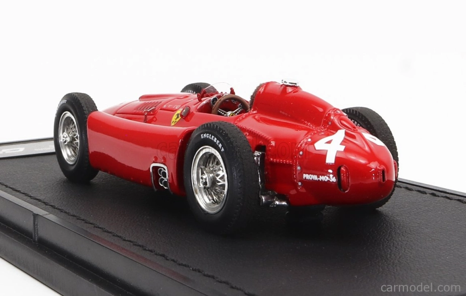 Repliky Ferrari F1 D50 N 4 2nd British Gp 1956 A.de Portago - Peter Collins 1:43 Červená
