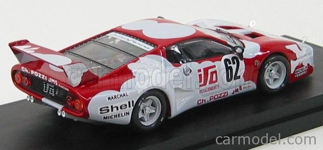 Najlepší model Ferrari 512bb Lm 4.9l Team Jms Charles Pozzi 3m N 62 24h Le Mans 1979 J.c.andruet - S.dini 1:43 Red Grey