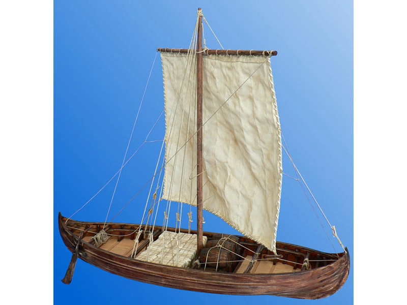 Dušek vikingská loď Knarr 1:35