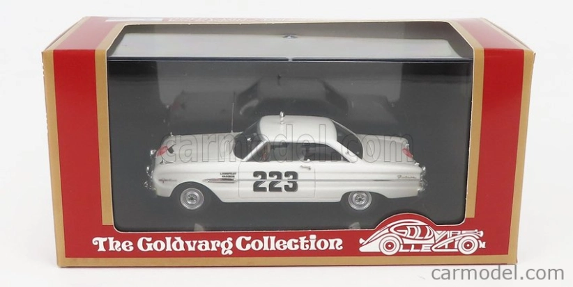 Goldvarg Ford usa Falcon Futura (nočná verzia) N 223 Rally Montecarlo 1963 B.ljungfeldt - G.haggbom 1:43 Biela