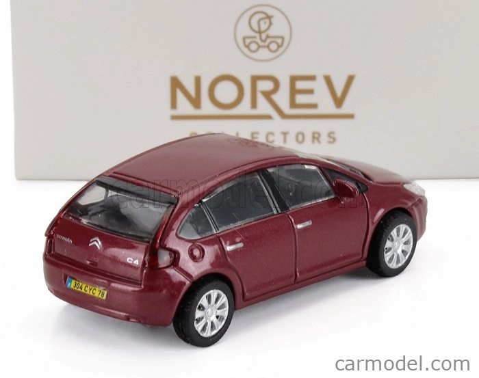 Norev Citroen C4 2004 1:87 Červená