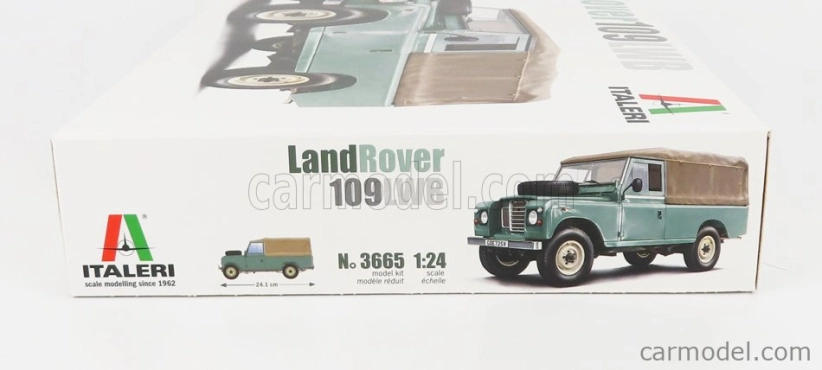 Italeri Land rover Land 109 Lwb Soft-top 1958 1:24 /