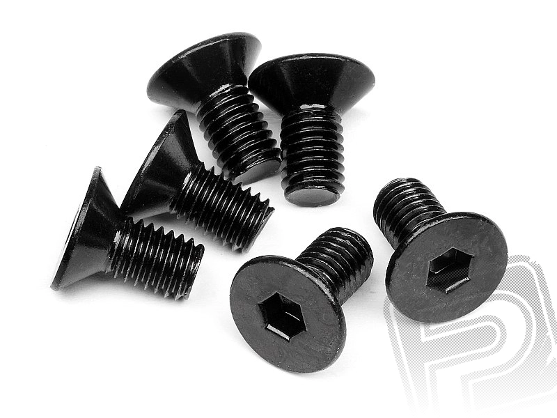 Zápustné skrutky M5x10mm (imbus / 6ks.)