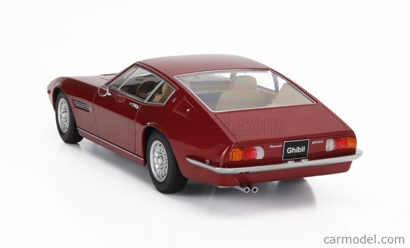 Kk-scale Maserati Ghibli Coupe 1969 1:18 Red Met