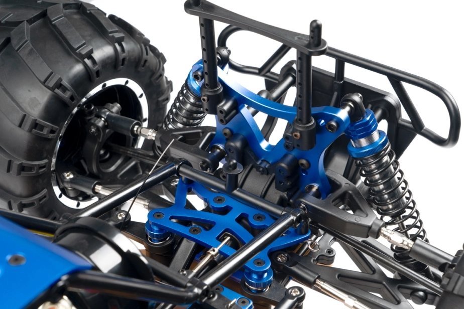 HiMOTO 1:5 Monster Truck MEGAP MXT-5 32cc 2,4 GHz RTR set, modrá