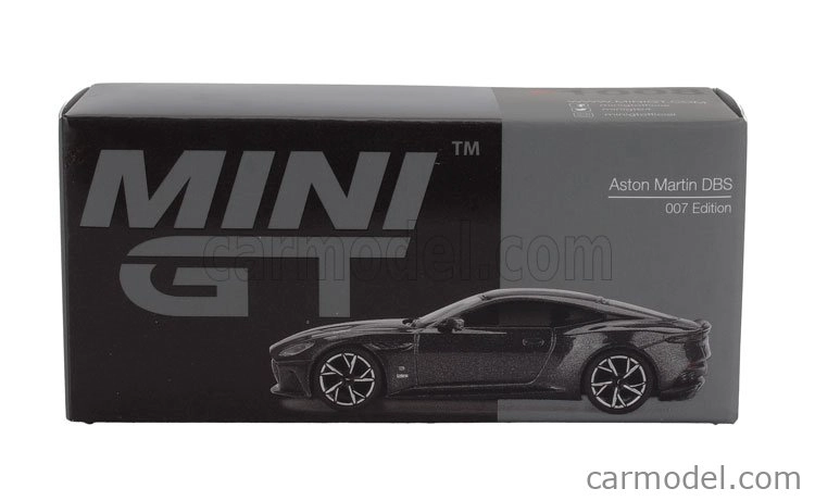 Mini-gt Aston martin Dbs Coupe Lhd 2021 - 007 Edition 1:64 Grey