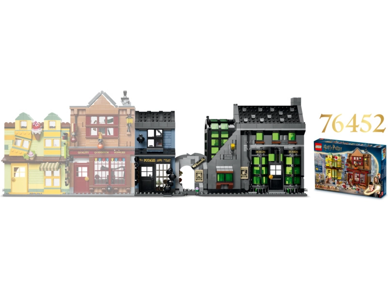 LEGO Harry Potter - Kouzelnické obchody v Obrtlé ulici
