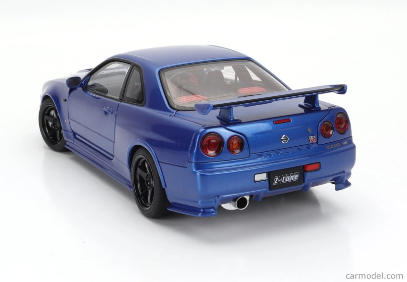 Autoart Nissan Skyline Gt-r (r34) Z-tune 2002 1:18 Bayside Blue