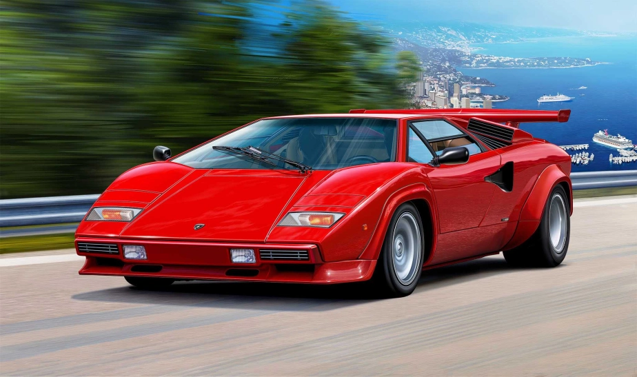 Plastic ModelKit auto 07730 - Lamborghini Countach LP500S (1:24)