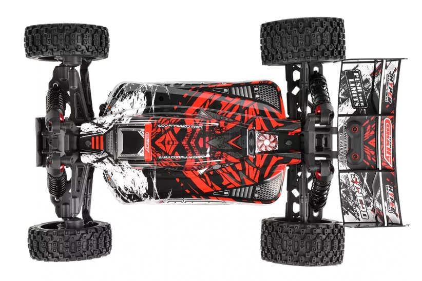 RC auto SYNCRO – BUGGY 2WD 3-4S – RTR, červená