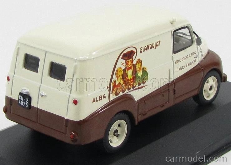 Edicola Fiat 615 Van Ferrero 1952 1:43 Ivory Brown