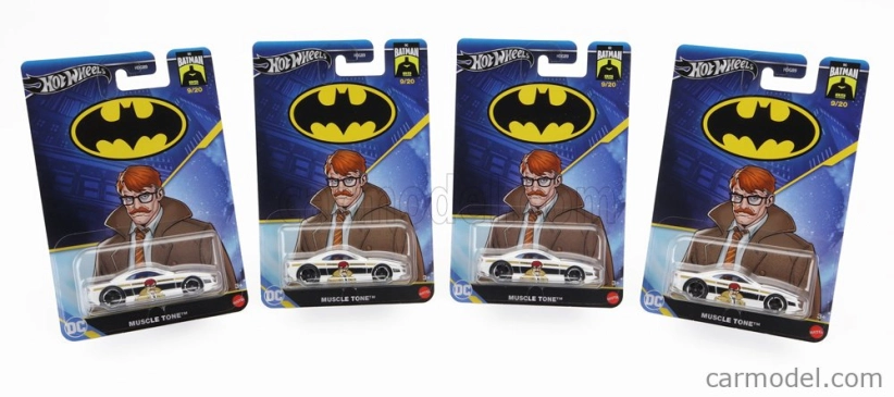 Mattel hot wheels Batman Set Assortment 24 Batman Cars Pieces 1:64 Různé