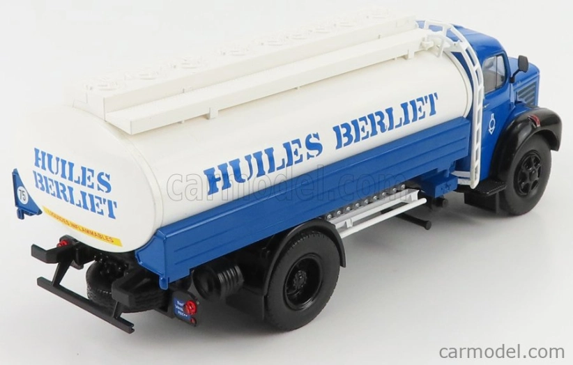 Edicola Berliet Glr8m2 Cisterna Huiles Berliet 1960 1:43 Modrá biela